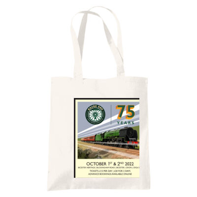 75 years celebration poster tote bag Thumbnail