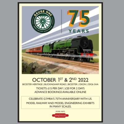 75th Anniversary show A2  Commemorative Poster Thumbnail